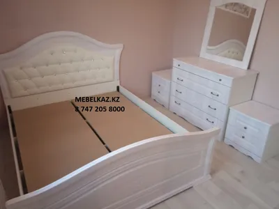 Мебель для спальни / Спальня Лилия МДФ-5 эмаль белая