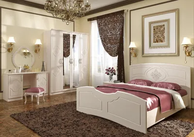 Спальня Лилия 1 купить в интернет-магазине мебели по отличной цене, с  доставкой