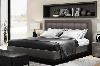 Представляем нашу новинку – изысканная спальня «Парма»! ⠀ ✓ Стиль «модерн»  ✓ Кровать с мягким изголовьем ✓ Декоративный профиль из… | Instagram