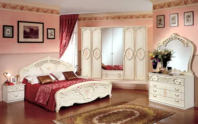 Спальня Роза (вариант 2) — купить за 157458.00 руб. в Москве по цене  производителя!