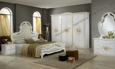 Свадебная спальня 🩵 Роза кровать,…» — создано в Шедевруме