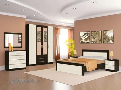 Спальня \"Токио\" Мебель Сервис - вариант 1 - купить в Киеве | также мебель  на заказ в магазине - Korona Mebel