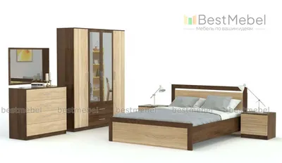 Модульная спальня «Токио» – купить в Краснодаре недорого – SV-Мебель