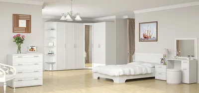 Купить спальный гарнитур Каролина – мебельный комбинат «Виктория»