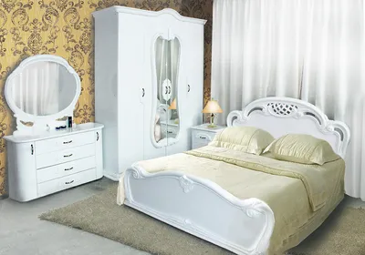 Спальня Замира 5-ств бежевый в г. Москва от производителя по цене 153600  руб. – купить недорого в интернет-магазине Эра