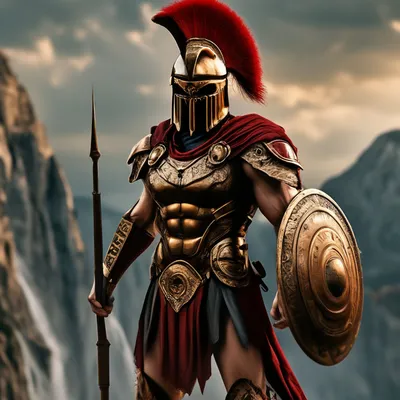 Спартанский воин картинки