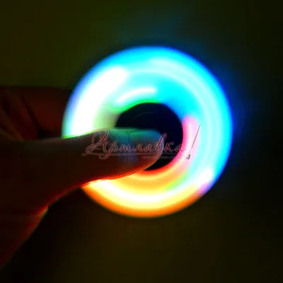 Спиннер светящийся Led spinner светодиодный купить по низкой цене