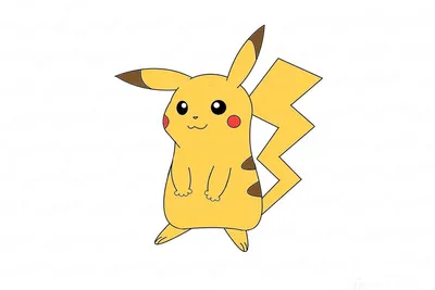 In this video, you will see how easy it is to draw Pikachu. Drawing lesson  for beginners. How to draw Pikachu is e… | Пикачу, Мультипликационные  татуировки, Рисунок
