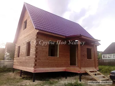 Купить Дом из бруса 140 в Москве - проекты домов из бруса