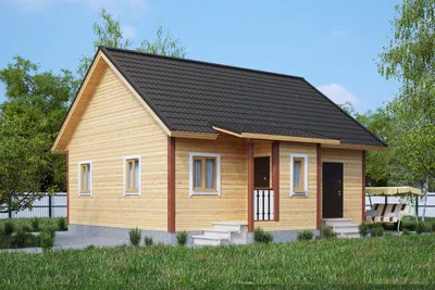 Дома из бруса под ключ в Челябинске - недорого и качественно
