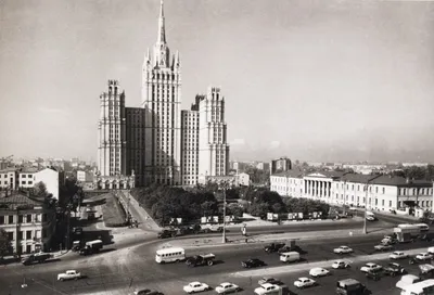Купить постер (плакат) Старая Москва для интерьера (артикул 160014)