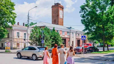 Таганрог, ЗиУ-683В01 № 90; Таганрог — Старые фотографии — Фото — Городской  электротранспорт