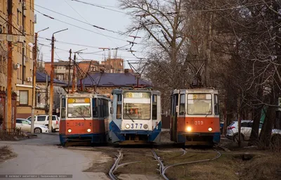 Таганрог, ЗиУ-682Б № 19; Таганрог — Старые фотографии — Фото — Городской  электротранспорт