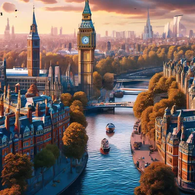 Винтажный старый Лондон стоковое изображение. изображение насчитывающей  ретро - 40493809