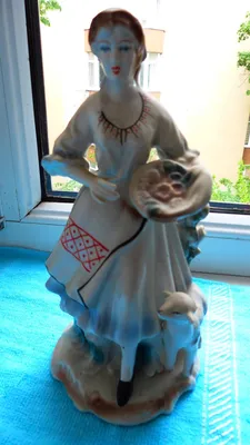 Купить фарфоровую статуэтку \"Музыка души\", Полонский завод художественной  керамики в Украине