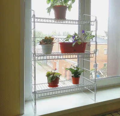 GARDMAX Cтеллаж для рассады и цветов \"Маргарита\", 6 полок 69х49х203 см -  купить в Москве в интернет-магазине