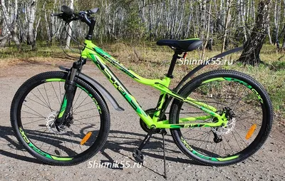Велосипед горный STELS Navigator 510 MD (26\") рама 14\" зелёный - купить по  выгодной цене в интернет-магазине OZON (256502727)