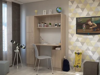 Мебель детской комнаты для мальчика-дошкольника | Детская мебель | Дизайн |  Mamka™ | Дзен