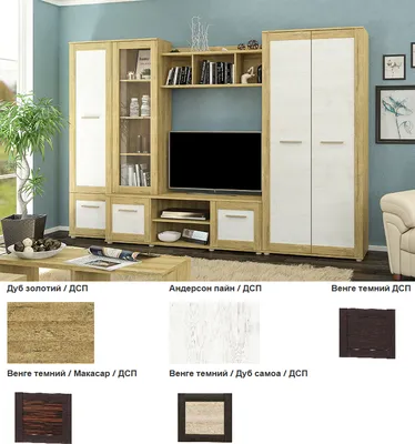 Купить стенка гостиная КОНГО | Мебель Сервис | мебель в комнату