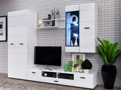 Стенка Ненси-1.4 - купить за 34500 руб. в Москве - МФ \"Монолит\"