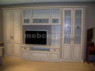 Стенка в гостиную в классическом стиле купить в Минске, цена стенки в  гостиную классика