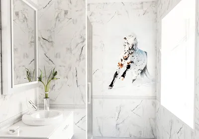 Стеновые панели для ванной комнаты: 5 лучших материалов и идеи оформления  (67 фото) - Дом Mail.ru