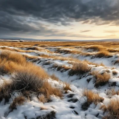 Степь зимой | Сон-Трава в степи Урала | Дзен
