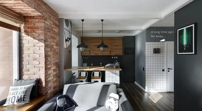 Квартира-студия в стиле лофт: 70 идей на фото дизайна интерьера от IVD.ru |  ivd.ru