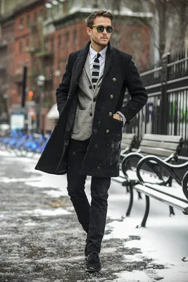 Зимняя верхняя одежда для стильных мужчин