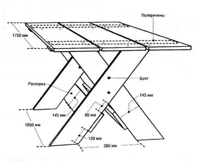 Стол для дачи своими руками из дерева: чертежи и схемы | DomoKed.ru