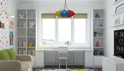 Стол подоконник в детской комнате | Смотреть 57 идеи на фото бесплатно