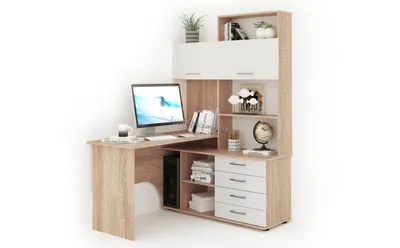Угловой компьютерный стол книжная полка встроенный стол офисный стол для  дома спальни письменный стол угловой стол | AliExpress