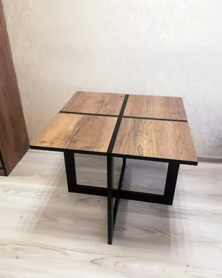 Купить Стол Лофт обеденный раскладной LOFT TABLE ST-02 | Мебель в Стиле Лофт  - EasyLoft