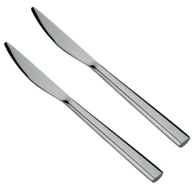 Нож столовый, 2 шт, сталь, Rome — купить в интернет-магазине Kuchenland  Home с доставкой по Москве и России