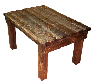 Стол из дерева под старину своими руками. Уличный дачный стол во двор из  бруса (бревна) + фото и ход работы