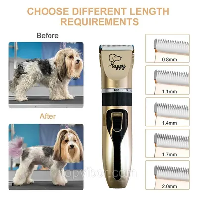 Машинка для стрижки собак и кошек Pet Grooming Hair Clipper Kit триммер для  собак, набор для груминга (ST) (ID#1678341242), цена: 790.25 ₴, купить на  Prom.ua