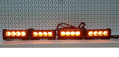 Аварийный стробоскоп оранжевого цвета DLED 6LED