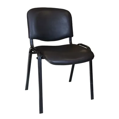 Стул FA_EChair Rio(ИЗО) чёрн, ткань чёрная С-11/ТК-1...