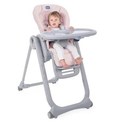 Стульчик для кормления Chicco Polly Magic RELAX, цв. 65/Pink. Купить в  Украине