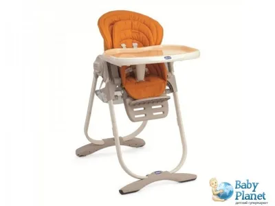 Стульчик для кормления Chicco Polly Magic 2013 Orange-42 (оранжевый).  Купить недорого в lolo.com.ua. ✓ Описание, ✓ Отзывы, ✓ Характеристики