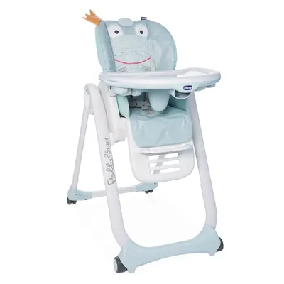 Стульчик для кормления Chicco Polly 2 Start 2021 Froggy | Babymag