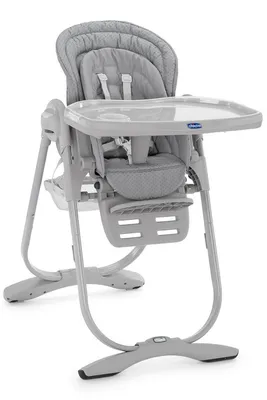 Chicco Polly Magic Light Grey. Купить стульчик для кормления Чикко Полли  Мэджик недорого в магазине Chiccopolly.ru