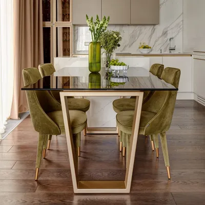 Мягкий стул для кухни из массива дуба Капри в современном стиле - Мир  Мебели России