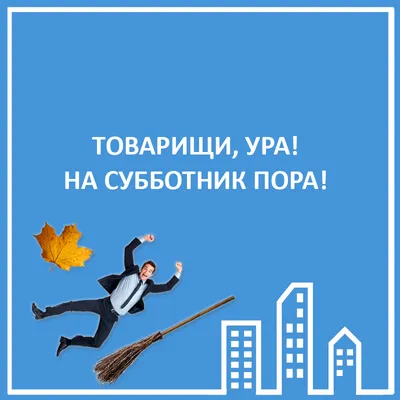 Все на субботник!