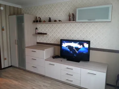 ᐉ Стінка в зал, Гарнітур для вітальні НOS-122k (Графіт та Ільм Шампань),  ціна 32180 грн — Kabinet.ua ▫ Домашні меблі