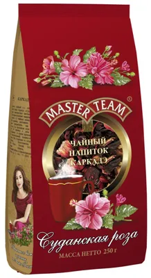Напиток чайный Master Team каркаде суданская роза 250 г - отзывы  покупателей на маркетплейсе Мегамаркет | Артикул: 100023441222
