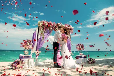 Свадьба на острове Маафуши (Мальдивы), церемония