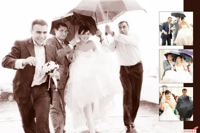 Кадры счастливых моментов на свадьбе в дождь: фото в jpg формате для обоев