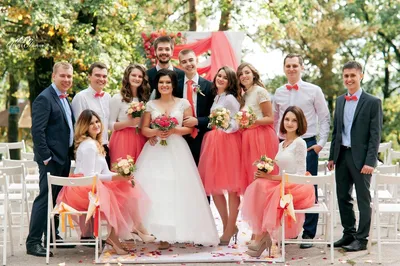 Коралловый цвет свадьбы – тренд 2020 года | Свадебный салон \"Валенсия\" |  Дзен