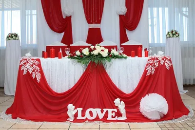 Красная свадьба: как подчеркнуть любовь вашей пары.